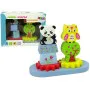 Wooden Animals Sorter Owl Panda Gearbox