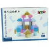 Wooden bricks Pastel colours 28 pcs.