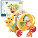 Retractable fox on wheels sorter wooden blocks