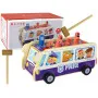 Puidust arcade mäng Dodgeball Police Bus