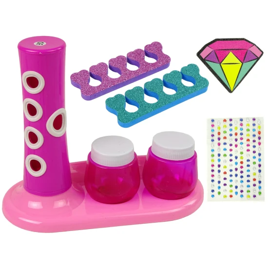 Nagų lako rinkinys su lipdukais Grožio rinkiniai