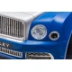 Bentley Mulsanne mėlynas elektrinis automobilis