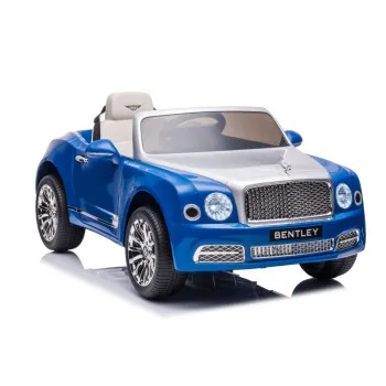 Bentley Mulsanne — синий электромобиль