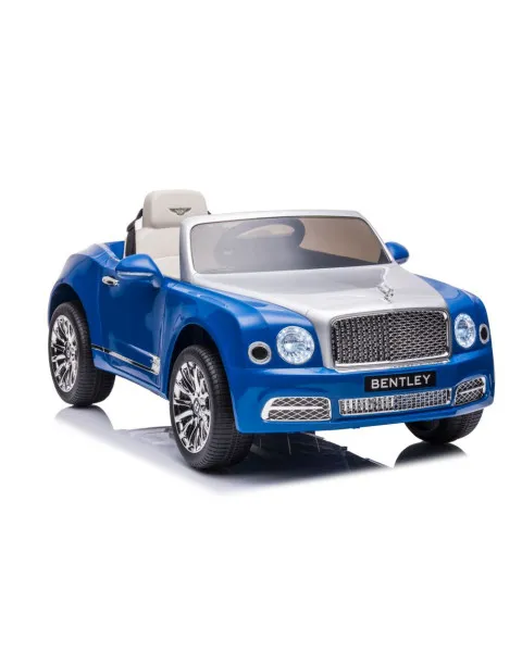 Bentley Mulsanne mėlynas elektrinis automobilis