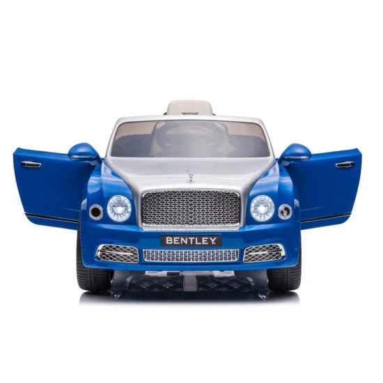 Bentley Mulsanne mėlynas elektrinis automobilis
