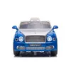 Bentley Mulsanne mėlynas elektrinis automobilis