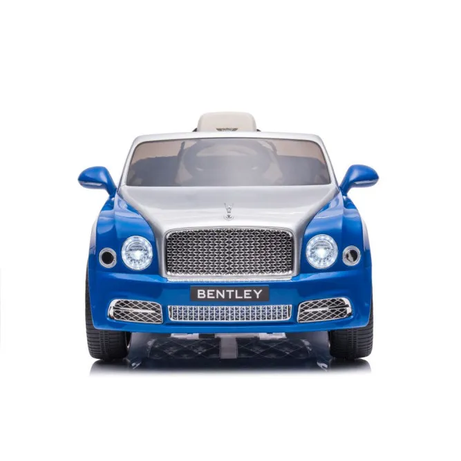 Bentley Mulsanne mėlynas elektrinis automobilis