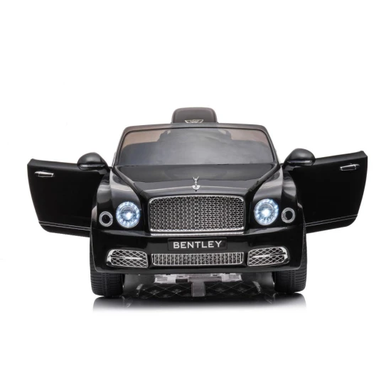 Bentley Mulsanne juodas elektrinis automobilis