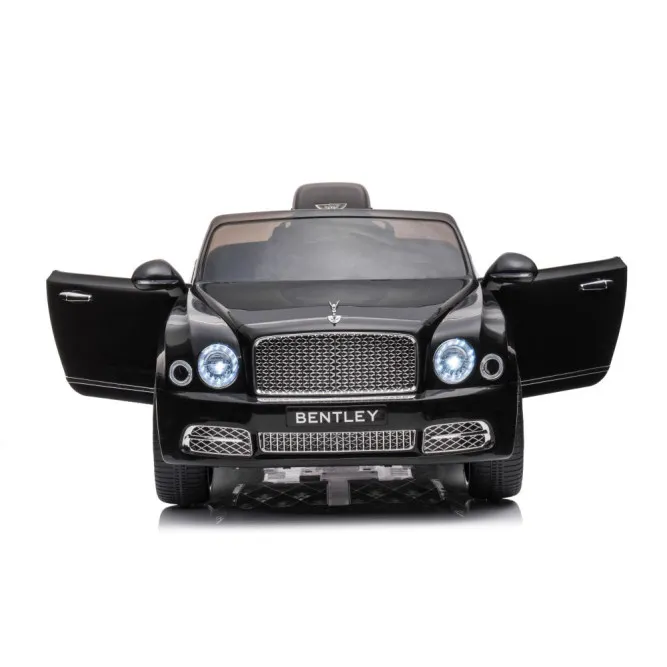 Bentley Mulsanne black electric car