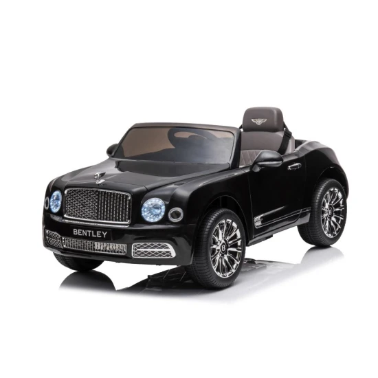 Bentley Mulsanne juodas elektrinis automobilis
