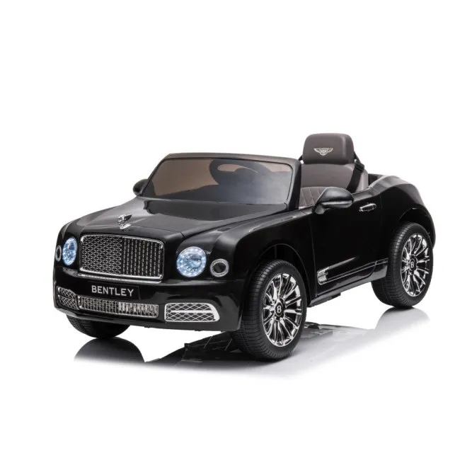 Bentley Mulsanne black electric car