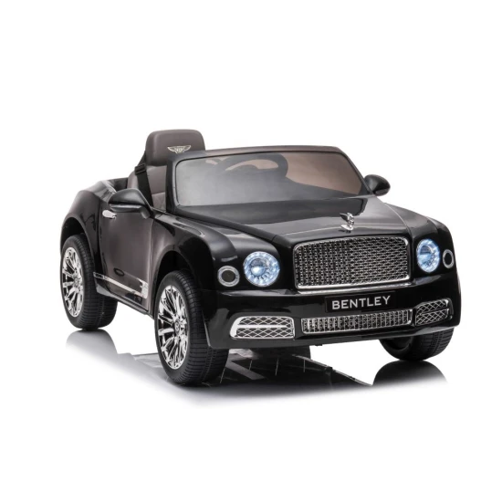 Bentley Mulsanne juodas elektrinis automobilis