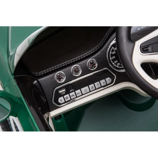 Bentley Mulsanne žalias elektrinis automobilis