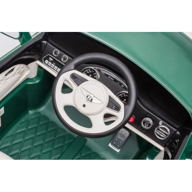 Bentley Mulsanne žalias elektrinis automobilis