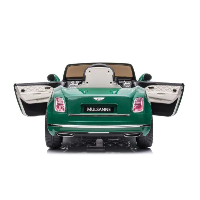 Bentley Mulsanne žalias elektrinis automobilis