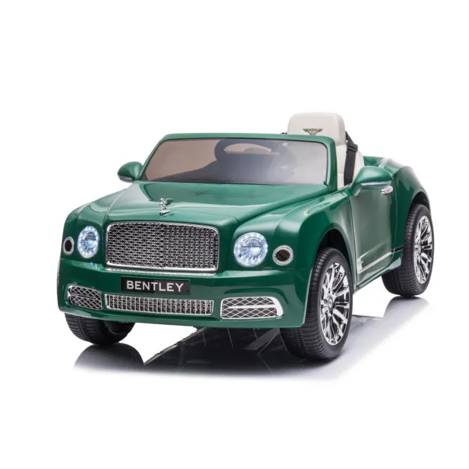 Bentley Mulsanne žalias elektrinis automobilis