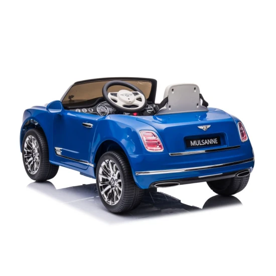 Bentley Mulsanne mėlynas elektrinis automobilis