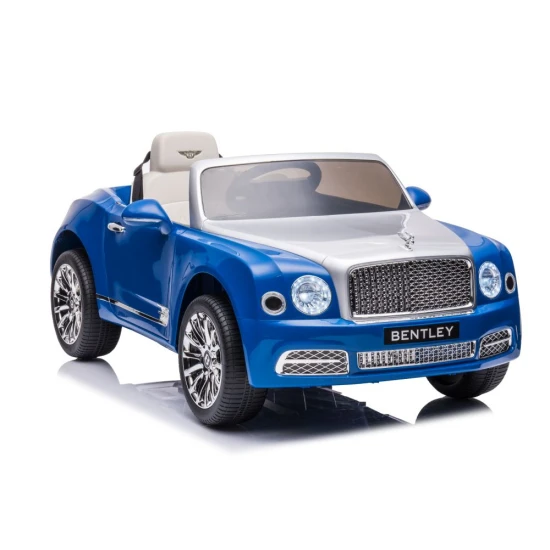 Bentley Mulsanne mėlynas elektrinis automobilis