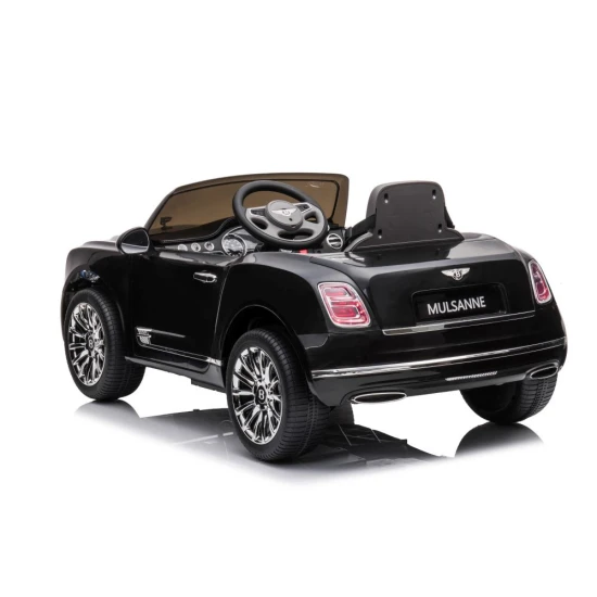 Bentley Mulsanne juodas elektrinis automobilis