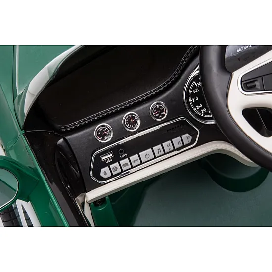 Bentley Mulsanne žalias elektrinis automobilis