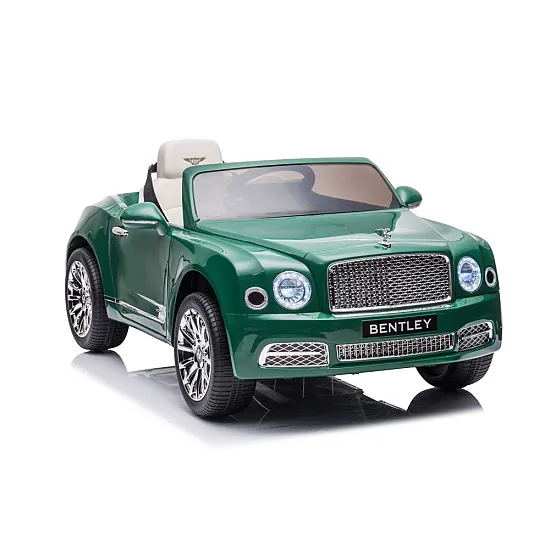 Bentley Mulsanne žalias elektrinis automobilis