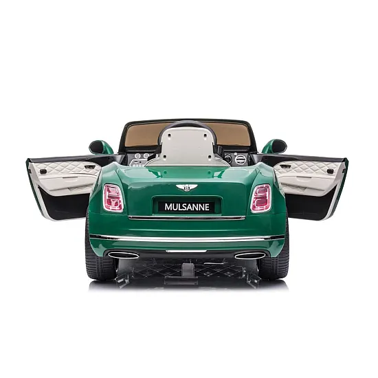 Bentley Mulsanne žalias elektrinis automobilis