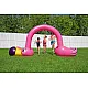 Didelis rožinis fontanas Flamingas Bestway 52382