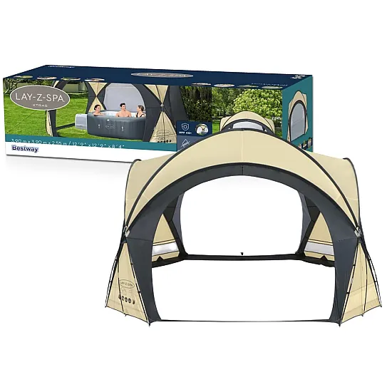 Pavėsinė-palapinė sūkurinei voniai 390 x 255 cm Bestway 60305