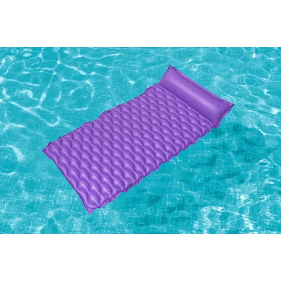 Pripučiamas violetinis čiužinys 213 x 86 cm Bestway 44020