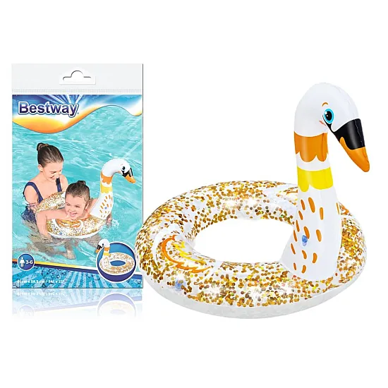 Vaikiškas plaukimo ratas 61 cm x 61 cm Bestway 36306