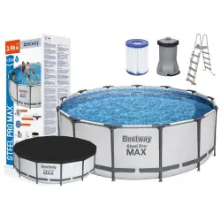 Rėminis sodo baseinas 396 x 122 cm Bestway 5618W