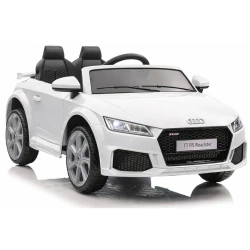 Audi TT RS baltas akumuliatorinis automobilis