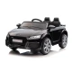 Audi TT RS juodas akumuliatorinis automobilis Elektrinės mašinėlės vaikams
