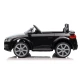Audi TT RS juodas akumuliatorinis automobilis Elektrinės mašinėlės vaikams