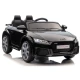 Audi TT RS juodas akumuliatorinis automobilis Elektrinės mašinėlės vaikams