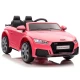 Audi TT RS rožinis akumuliatorinis automobilis