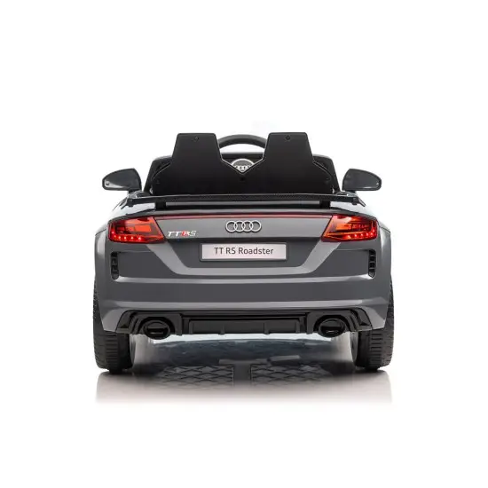 Audi TT RS pilkas akumuliatorinis automobilis Elektrinės mašinėlės vaikams