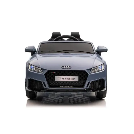Audi TT RS  mėlynas akumuliatorinis automobilis Elektrinės mašinėlės vaikams