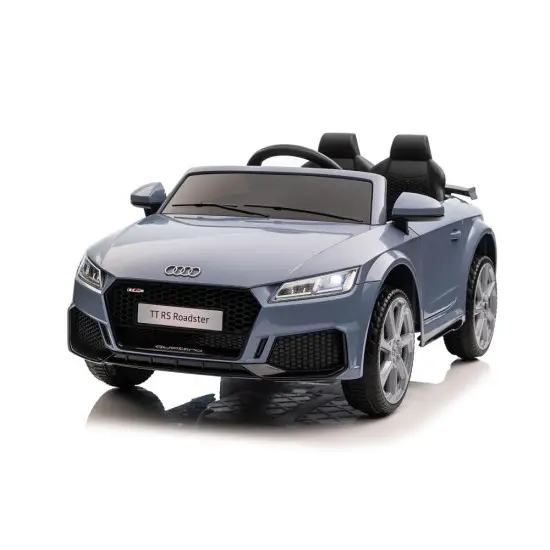 Audi TT RS  mėlynas akumuliatorinis automobilis Elektrinės mašinėlės vaikams
