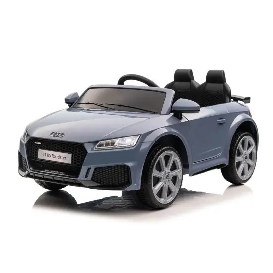 Audi TT RS  mėlynas akumuliatorinis automobilis Elektrinės mašinėlės vaikams