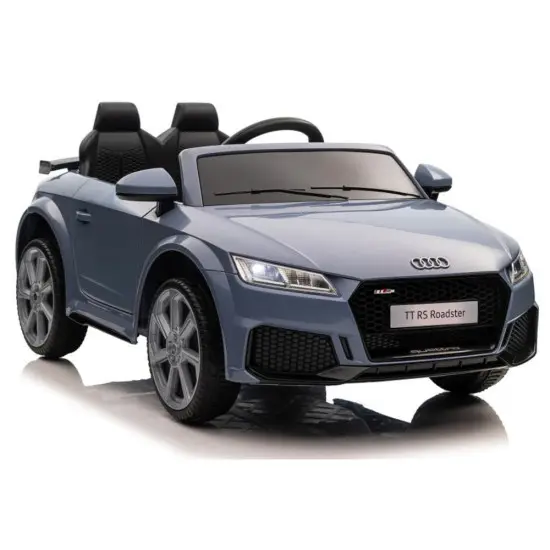 Audi TT RS  mėlynas akumuliatorinis automobilis Elektrinės mašinėlės vaikams