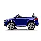 Audi TT RS tamsiai mėlynas akumuliatorinis automobilis Elektrinės mašinėlės vaikams