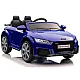 Audi TT RS tamsiai mėlynas akumuliatorinis automobilis Elektrinės mašinėlės vaikams