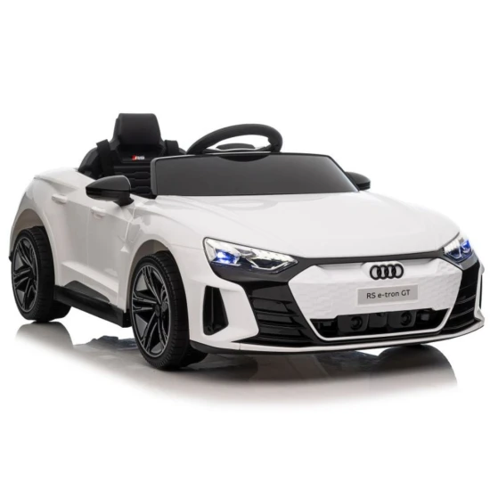 Baltas elektrinis automobilis Audi E-Tron GT QLS-6888 Elektrinės mašinėlės vaikams