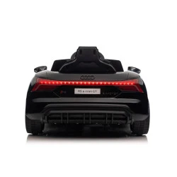 Juodas elektrinis Audi E-Tron GT automobilis QLS-6888