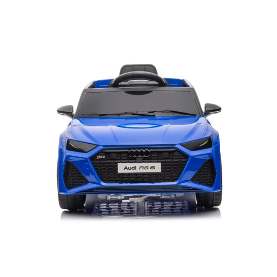 Mėlynas elektrinis automobilis Audi RS6 BRD-2118 Automobiliai