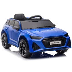 Mėlynas elektrinis automobilis Audi RS6 BRD-2118