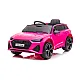 Rožinis elektrinis automobilis Audi RS6 BRD-2118 Automobiliai