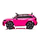 Rožinis elektrinis automobilis Audi RS6 BRD-2118 Automobiliai