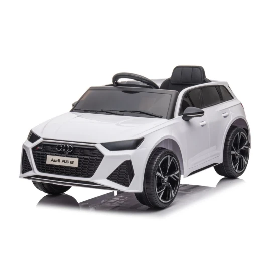 Baltas elektrinis automobilis Audi RS6 BRD-2118 Automobiliai